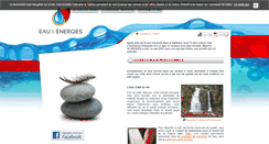 Desktop Screenshot of eau-et-energies.fr